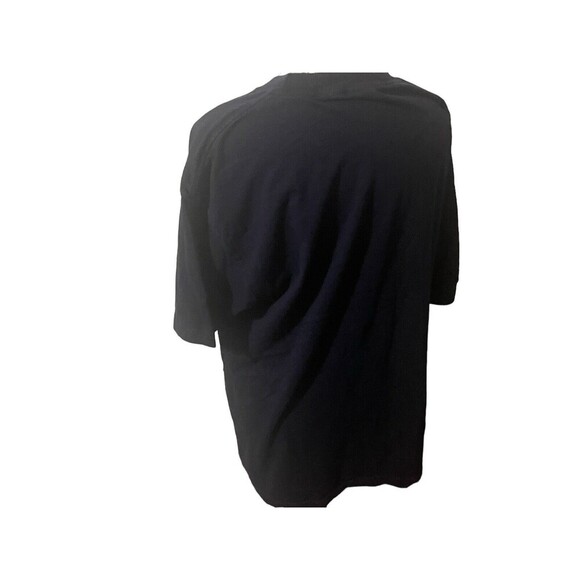 VINTAGE Disney Eeyore & Tigger Embroidered Pocket T-Shirt SZ Large Blue Adult - Picture 3 of 16